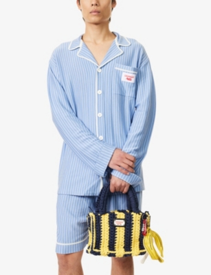 CHARLES JEFFREY LOVERBOY: Bucket Knitted Cotton Tote Bag