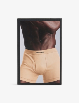 TOM FORD: Logo-Waistband Classic-Fit Stretch Cotton-Jersey Boxers