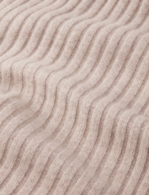 THE WHITE COMPANY: Ribbed Cashmere Scarf