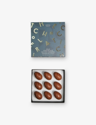 THE CHOCOLATIER: Milk Chocolate Salt Caramel Ganache Eggs 175g