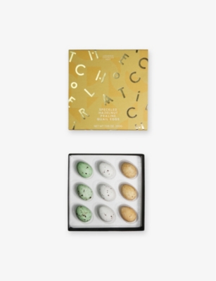 THE CHOCOLATIER: Speckled Hazelnut Praline Quail Eggs 200g