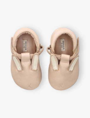 DONSJE: Baby Blinc Leather Crib Shoes