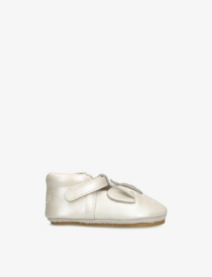 DONSJE: Baby Blinc Leather Crib Shoes