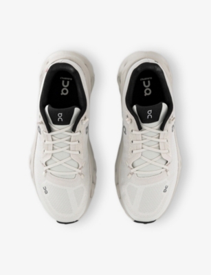 On-running Mens Cloudtilt Cushioned-sole Mesh Low-top Trainers Pearl Ic In Pearl Ice