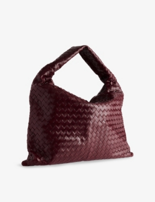 BOTTEGA VENETA: Hop Large Leather Shoulder Bag