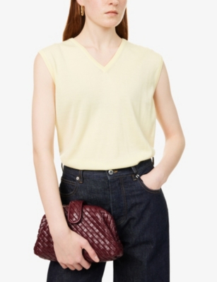 BOTTEGA VENETA: Lauren Small Leather Clutch Bag