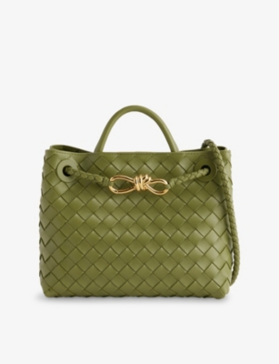 BOTTEGA VENETA: Andiamo Small Leather Top-Handle Bag
