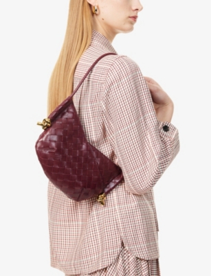 BOTTEGA VENETA: Baby Solstice Leather Shoulder Bag