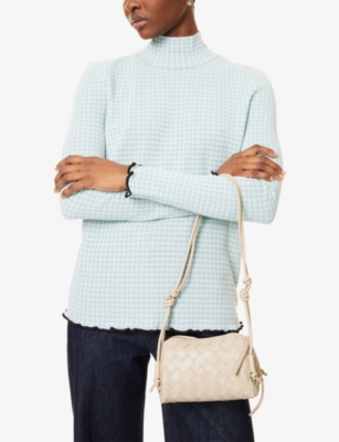 BOTTEGA VENETA: Concerto Mini Loop Leather Cross-Body Bag