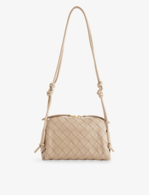 BOTTEGA VENETA: Concerto Mini Loop Leather Cross-Body Bag