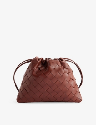 BOTTEGA VENETA: Mini Dustbag Leather Shoulder Bag