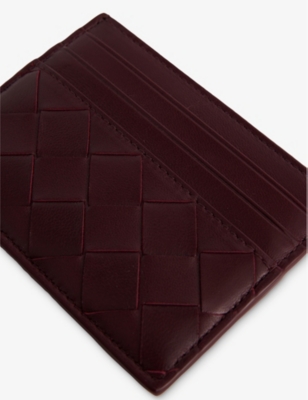 BOTTEGA VENETA: Intrecciato Leather Card Holder