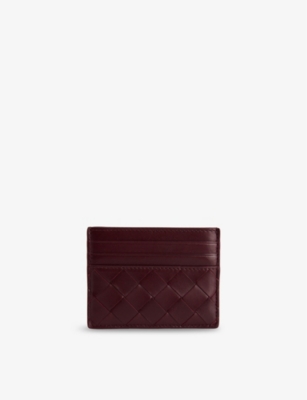 BOTTEGA VENETA: Intrecciato Leather Card Holder