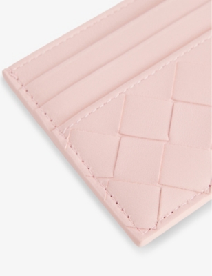 BOTTEGA VENETA: Intrecciato leather cardholder