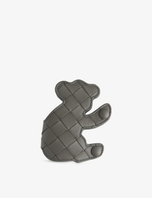 BOTTEGA VENETA: Koala Snap Leather Charm