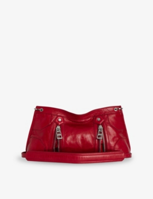 ZADIG&VOLTAIRE: Sunny Moody Branded Leather Handbag