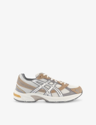 ASICS: GEL 1130 Suede and Mesh Low-Top Trainers