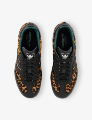 ADIDAS: Samba OG Pony-Hair Woven Trainers