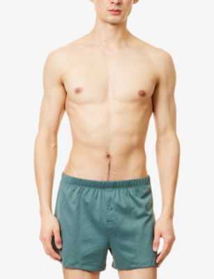HANRO: Cotton Sporty Cotton Boxers
