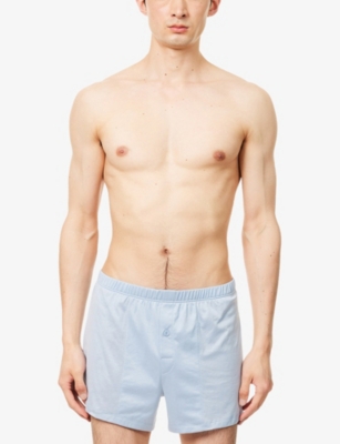 HANRO: Cotton Sporty Cotton Boxers