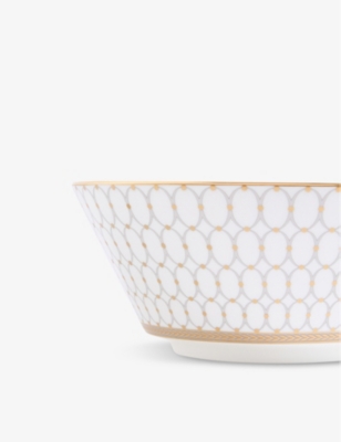 WEDGWOOD: Renaissance Grey Bone-China Soup Noodle Bowl 20cm