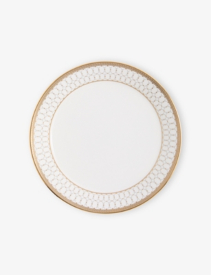 Wedgwood Renaissance Grey Patterned Bone-china Deep Plate 22cm