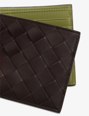 BOTTEGA VENETA: Intrecciato Bifold Leather Wallet