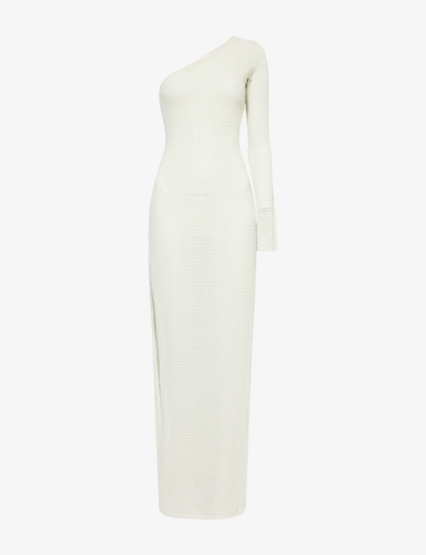 Palermo On-Sleeve Knitted Maxi Dress
