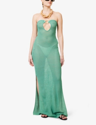 MONDAY SWIMWEAR: Montego Strapless Knitted Maxi Dress