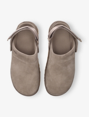 UGG: Goldenstar Heel-Strap Suede Clogs