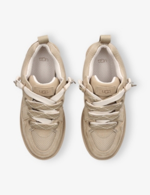 UGG WOMENS UGG LO LOWMEL SUEDE LOW-TOP TRAINERS 