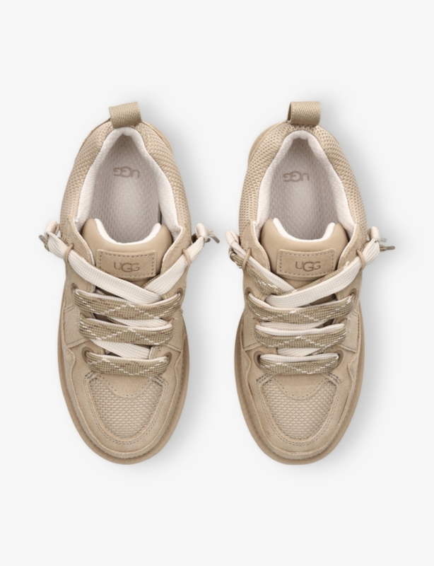 Lo Lowmel Suede Low-Top Trainers