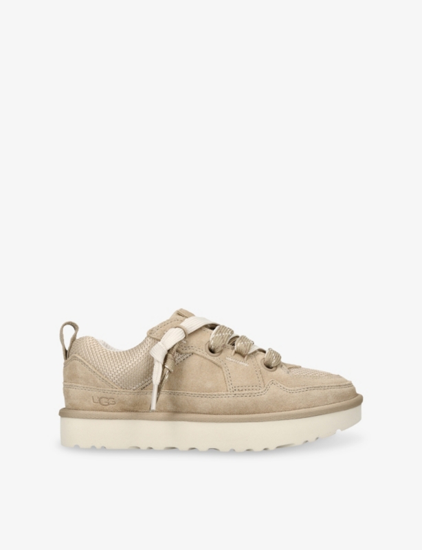 Lo Lowmel Suede Low-Top Trainers