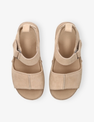 UGG: Goldenstar Suede Platform Sandals