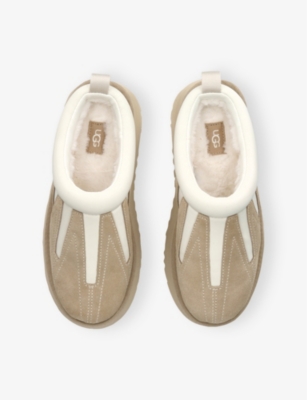 UGG: Tazz Sunwave Suede Slippers