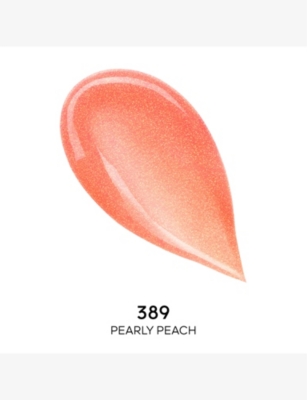Guerlain Kisskiss Bee Glow Honey Tint Balm Pearly 3.2g 389 Pearly Peach In Orange
