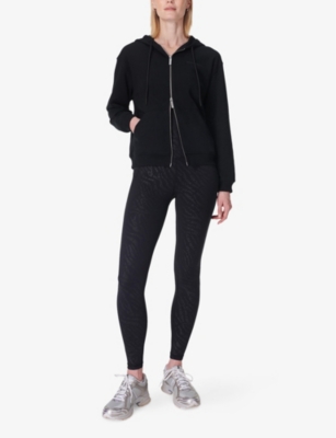 SWEATY BETTY: All Day Abstract-Pattern Stretch-Woven Leggings