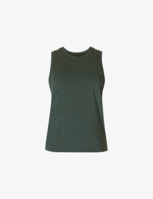 SWEATY BETTY: Soft Flow Studio Stretch-Woven Tank Top