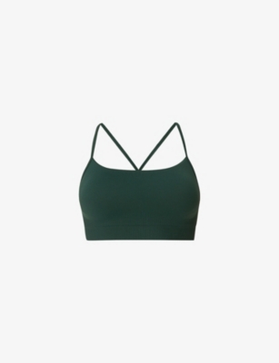 SWEATY BETTY: Spirit Restored Seamless Stretch-Woven Yoga Bra