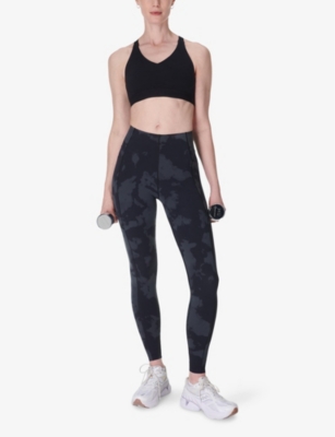 SWEATY BETTY: Power Pulse V-Neck Stretch-Woven Sports Bra