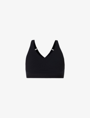 SWEATY BETTY: Power Pulse V-Neck Stretch-Woven Sports Bra