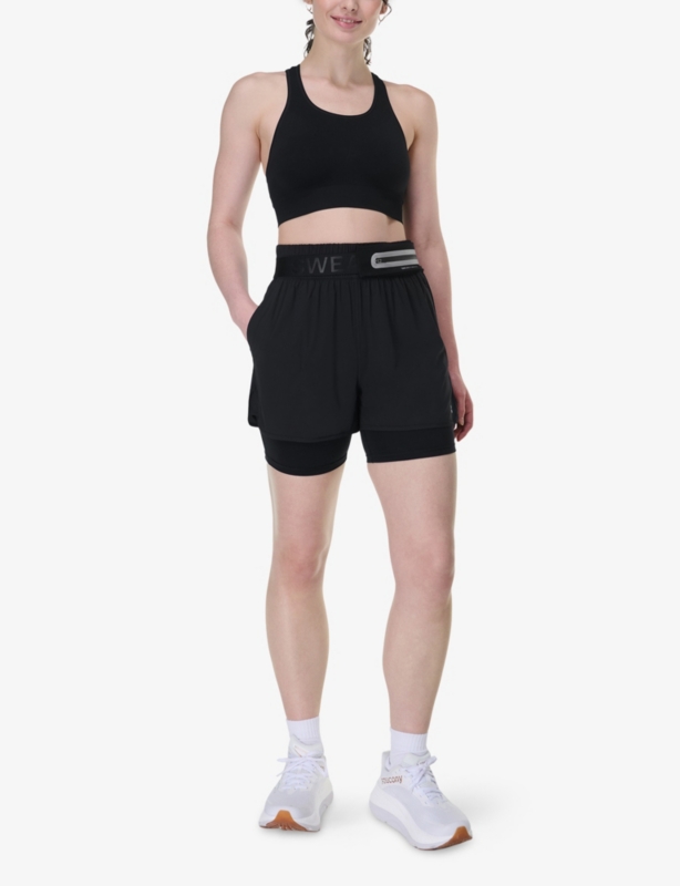 Stamina Seamless Stretch-Woven Sports Bra