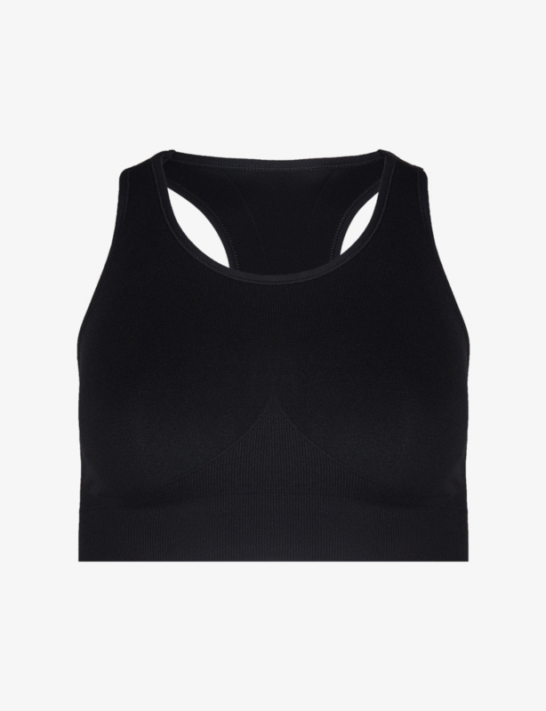 Stamina Seamless Stretch-Woven Sports Bra