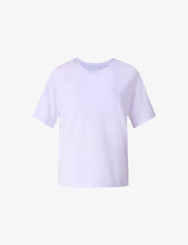 Soft Flow Relaxed-Fit Short-Sleeve Studio T-Shirt