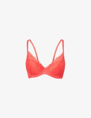 WACOAL: Raffine Plunge Push-Up Stretch-Woven Bra