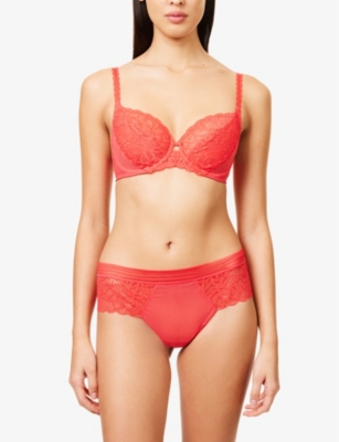 WACOAL: Raffine Lace Tanga Briefs