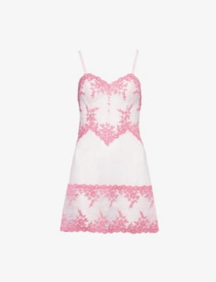 WACOAL: Embrace Lace stretch-lace chemise