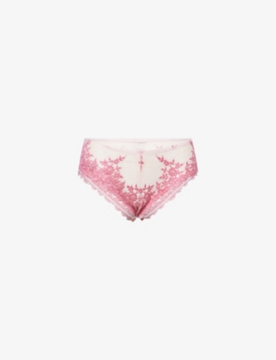WACOAL: Embrace Lace sheer mesh briefs
