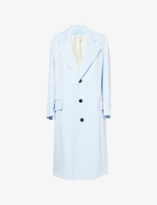 BOTTEGA VENETA: Twill Notch-Lapels Woven Coat