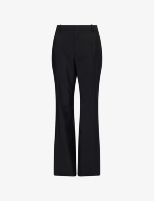 BOTTEGA VENETA: Flared Straight-Leg Wool Trousers